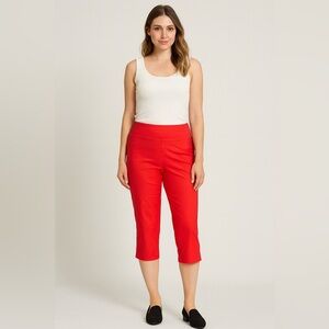 37. Marise • NWT $70 Pull On Red Pants